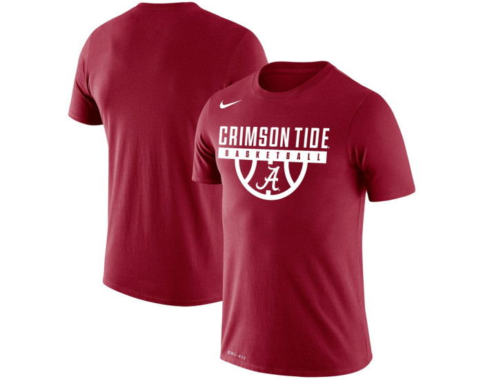 Alabama Crimson Tide Nike Basketball Drop Legend Performance T-Shirt - Crimson