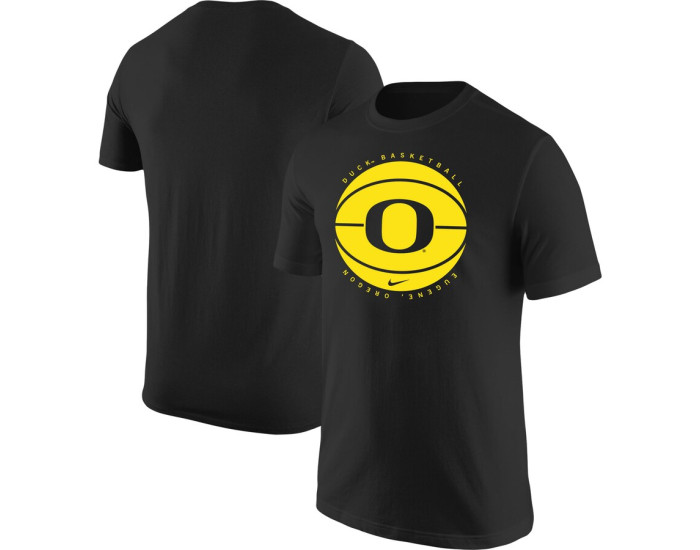 Oregon Ducks Nike Basketball Logo T-Shirt - Black