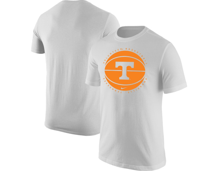 Tennessee Volunteers Nike Basketball Logo T-Shirt - White