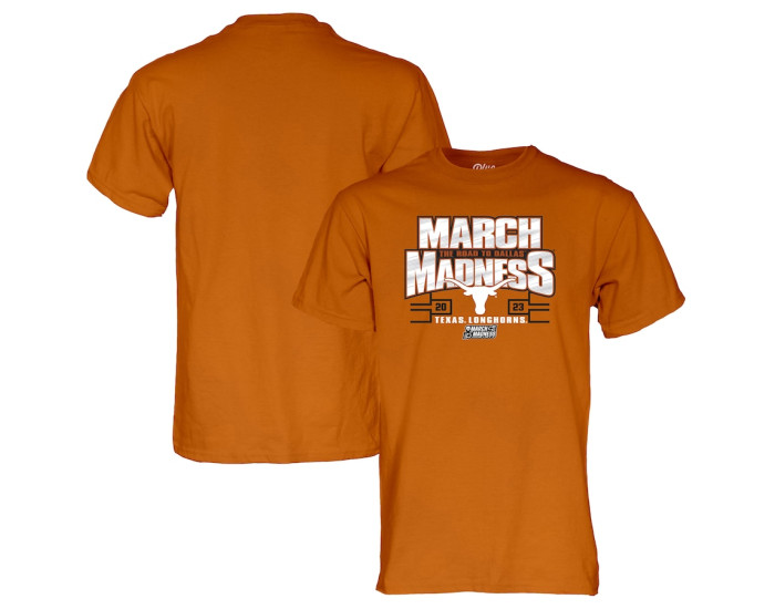 Texas Longhorns Blue 84 2023 NCAA Women's Basketball Tournament March Madness T-Shirt - Texas Orange