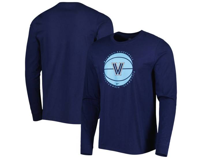Villanova Wildcats Nike Basketball Long Sleeve T-Shirt - Navy