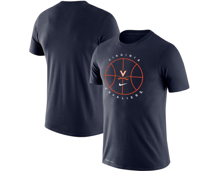 Virginia Cavaliers Nike Basketball Icon Legend Performance T-Shirt - Navy