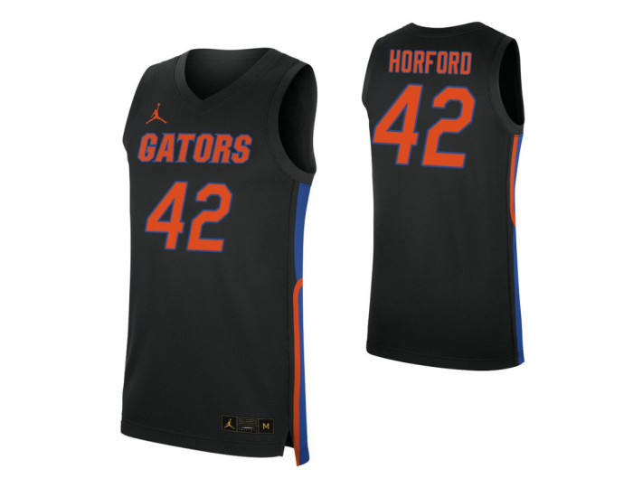 Al Horford Authentic College Basketball Jersey Black Florida Gators