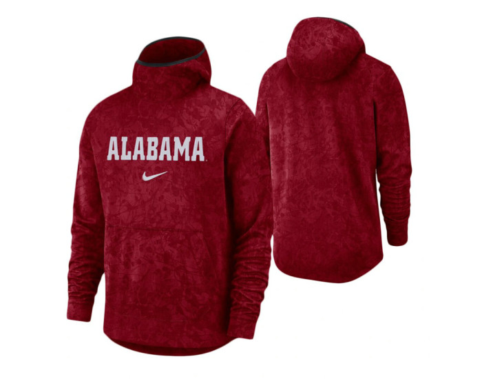 Alabama Crimson Tide Crimson Basketball Spotlight Pullover Hoodie