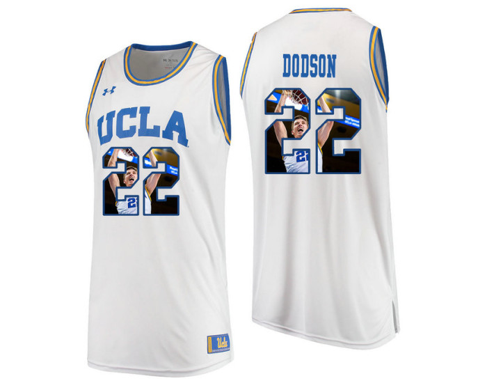 Youth UCLA Bruins #22 Armani Dodson Replica College Basketball Jersey White
