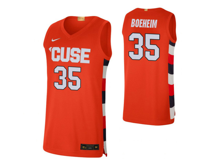 Syracuse Orange 35 Buddy Boeheim Alumni Limited Authentic College Basketball Jersey Orange