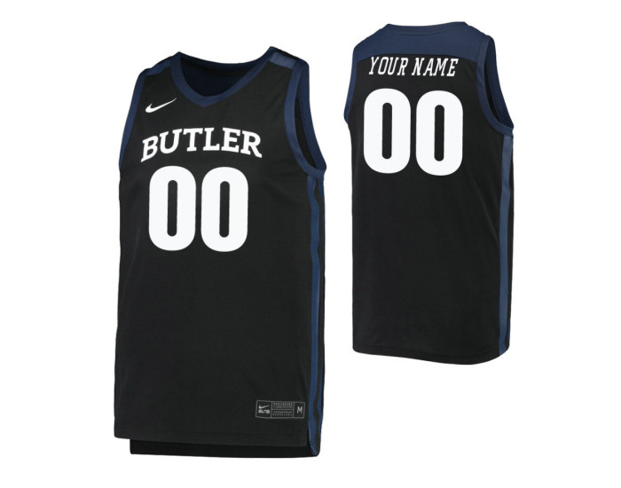 Butler Bulldogs Replica Custom Jersey Black