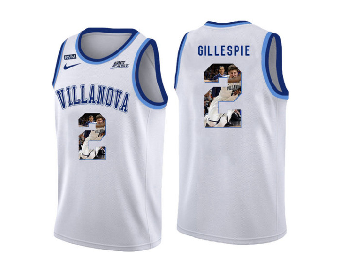 Youth Villanova Wildcats #2 Collin Gillespie Authentic College Basketball Jersey White