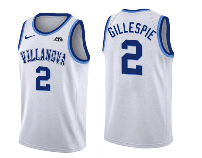 Youth Villanova Wildcats #2 Collin Gillespie Authentic College Basketball Jersey White