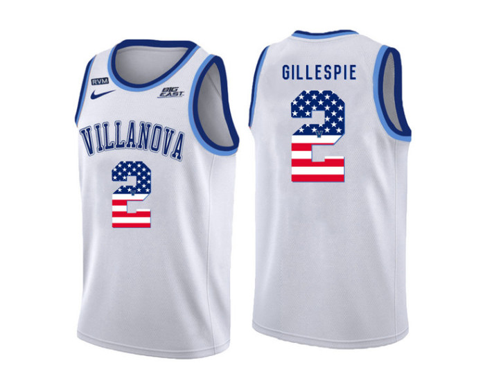 Youth Villanova Wildcats #2 Collin Gillespie Authentic College Basketball Jersey White