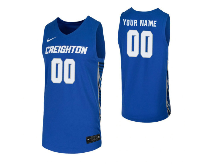 Creighton Bluejays Replica Custom Jersey Royal