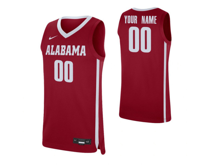 Alabama Crimson Tide Custom Replica Jersey Crimson