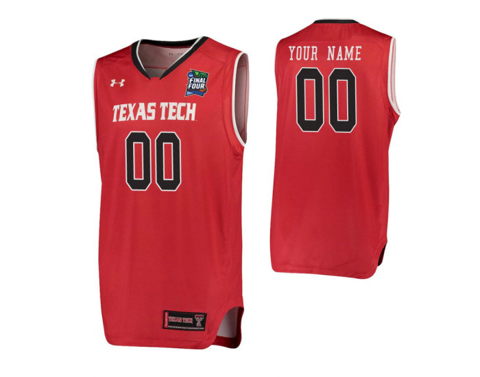 Texas Tech Red Raiders Red 2019 Final Four College Basketball Jersey