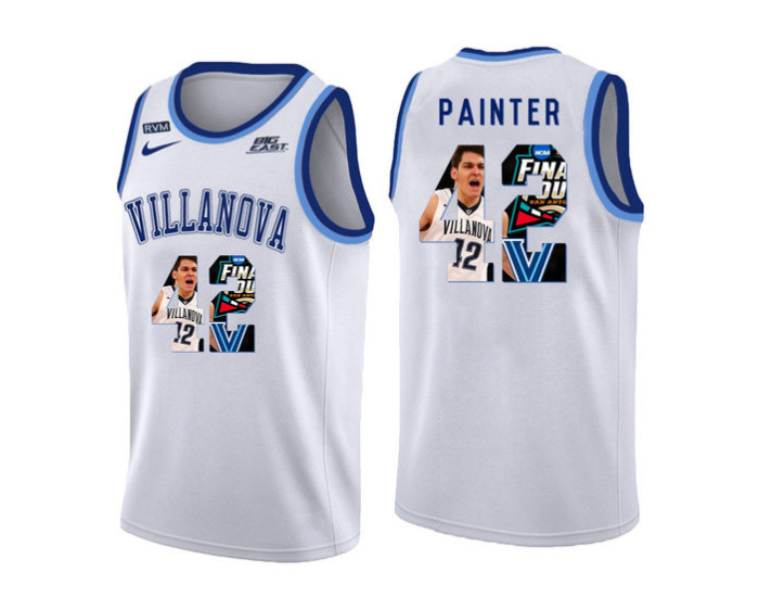 Youth Villanova Wildcats #42 Dylan Painter Authentic College Basketball Jersey White