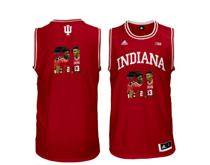 Youth Indiana Hoosiers #21 Freddie McSwain Jr. Replica College Basketball Jersey Red