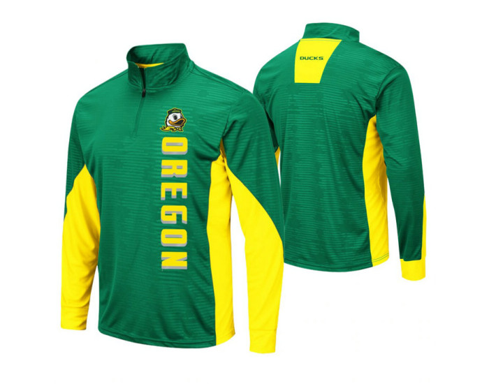 Oregon Ducks Green Bart Windshirt Pullover Jacket
