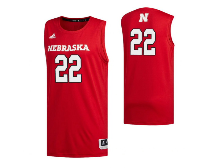 Nebraska Cornhuskers #22 Haanif Cheatham Scarlet Authentic College Basketball Jersey