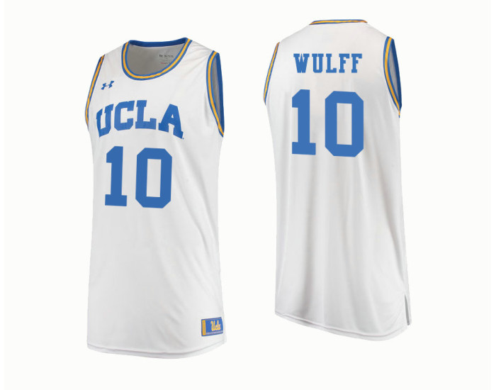 Youth UCLA Bruins #10 Isaac Wulff Authentic College Basketball Jersey White