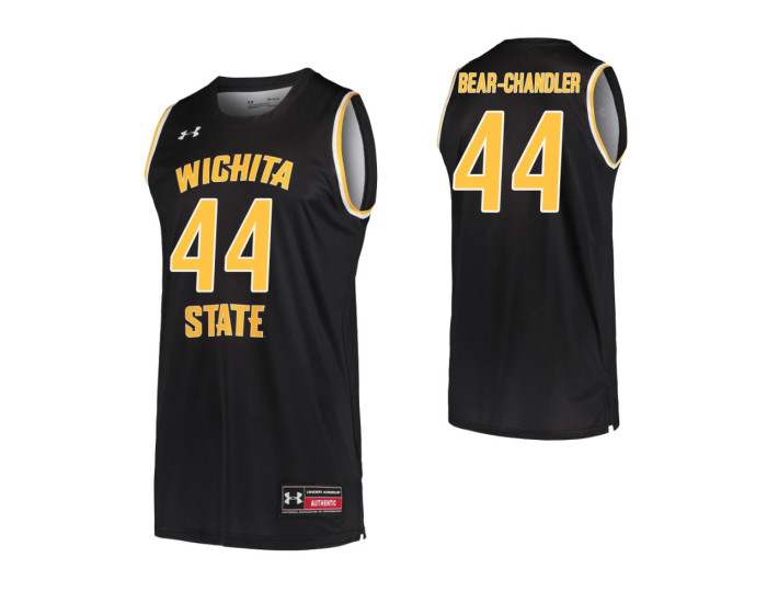 Wichita State Shockers Isaiah Poor Bear-Chandler Replica College Basketball Jersey Black