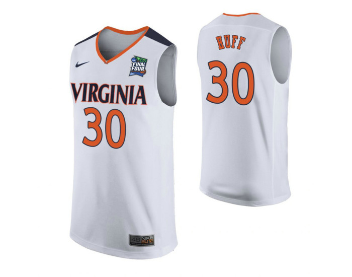 Youth Jay Huff Virginia Cavaliers White 2019 Final Four Authentic College Basketball Jersey