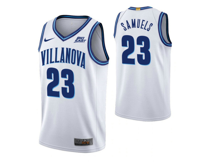 Youth Villanova Wildcats Jermaine Samuels White Home Authentic College Basketball Jersey