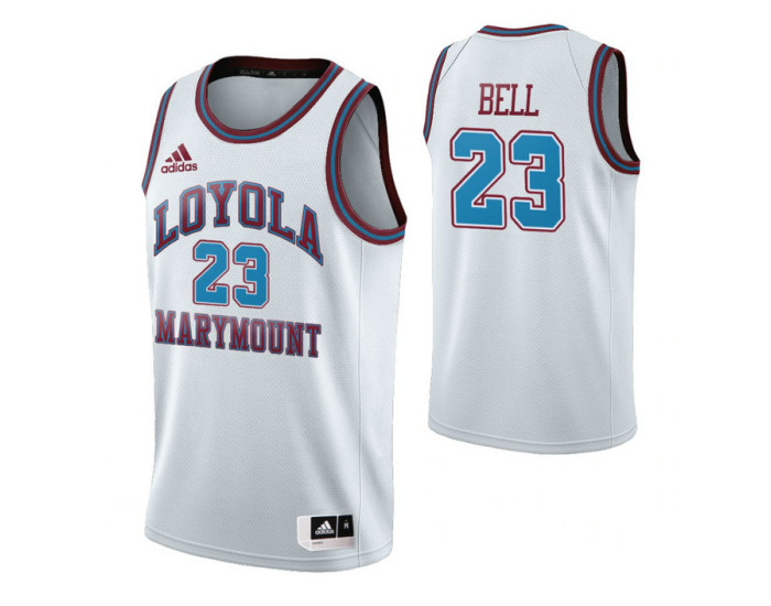 Youth Loyola Marymount Lions #23 Jordan Bell White Authentic College Basketball Jersey