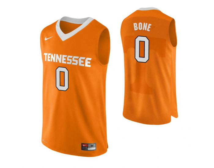 Tennessee Volunteers #0 Jordan Bone Performace Authentic College Basketball Jersey Orange