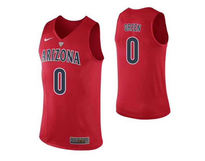 Youth Arizona Wildcats #0 Josh Green Red Authentic College Basketball Jersey