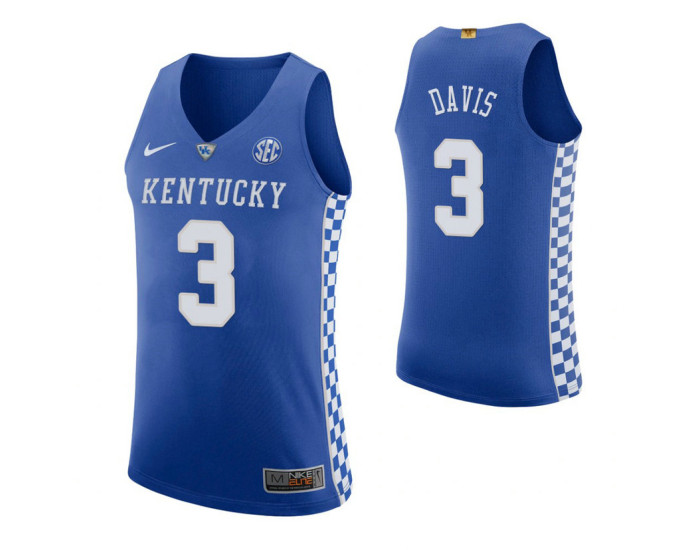 Youth Bam Adebayo Kentucky Wildcats Royal Authentic College Basketball Jersey