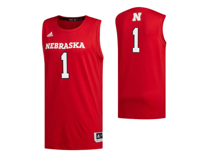 Nebraska Cornhuskers 1 Kevin Cross Authentic College Basketball Jersey Scarlet