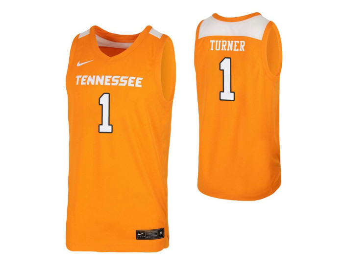 Lamonte Turner Authentic College Basketball Jersey Tennessee Orange Tennessee Volunteers