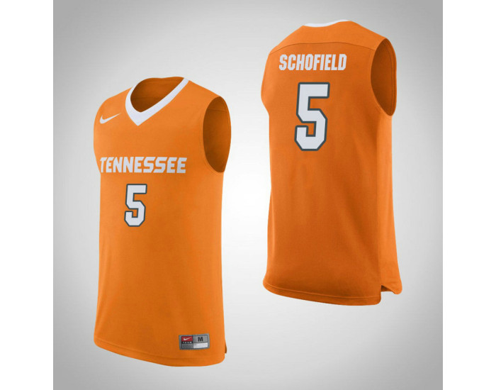 Youth Tennessee Volunteers #5 Admiral Schofield Authentic College Basketball Jersey Orange