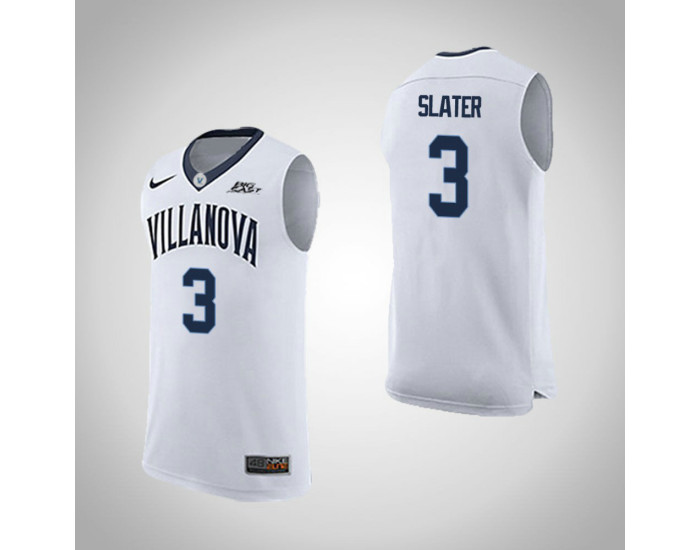 Youth Villanova Wildcats #3 Brandon Slater Road Replica College Basketball Jersey White