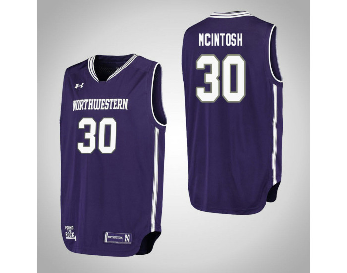 Northwestern Wildcats #30 Bryant McIntosh Performance Authentic College Basketball Jersey Purple