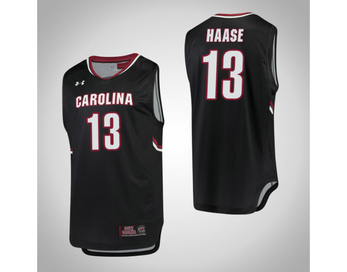 Youth South Carolina Gamecocks #13 Felipe Haase Authentic College Basketball Jersey Black