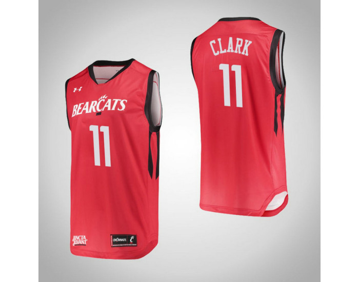 Youth Cincinnati Bearcats #11 Gary Clark Authentic College Basketball Jersey Red