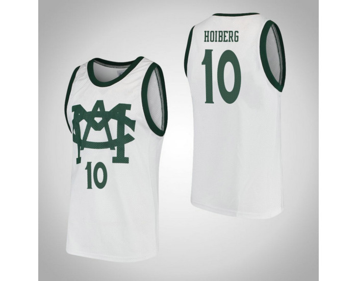Youth Michigan State Spartans #10 Jack Hoiberg Vault MAC Replica College Basketball Jersey White