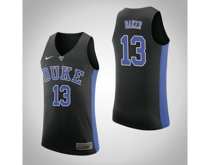 Youth Duke Blue Devils #13 Joey Baker Authentic College Basketball Jersey Black