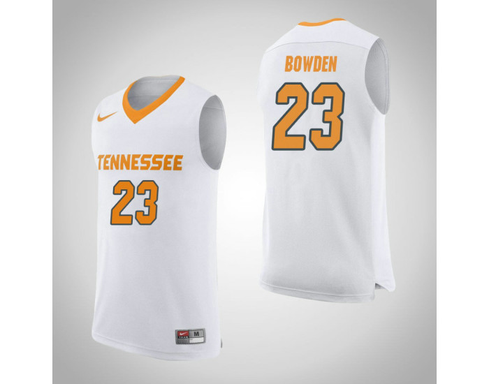 Tennessee Volunteers #23 Jordan Bowden Authentic College Basketball Jersey White