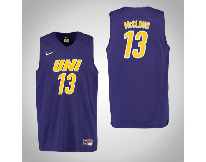 Youth Northern Iowa Panthers #13 Juwan McCloud Authentic College Basketball Jersey Purple