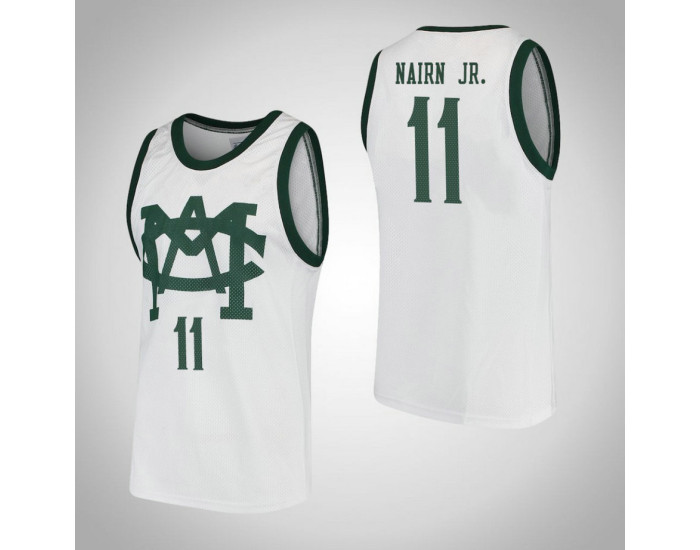 Youth Michigan State Spartans #11 Lourawls Nairn Jr. Vault MAC Authentic College Basketball Jersey White