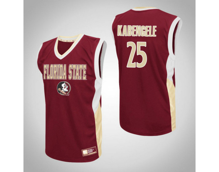 Youth Florida State Seminoles #25 Mfiondu Kabengele Fadeaway Authentic College Basketball Jersey Red