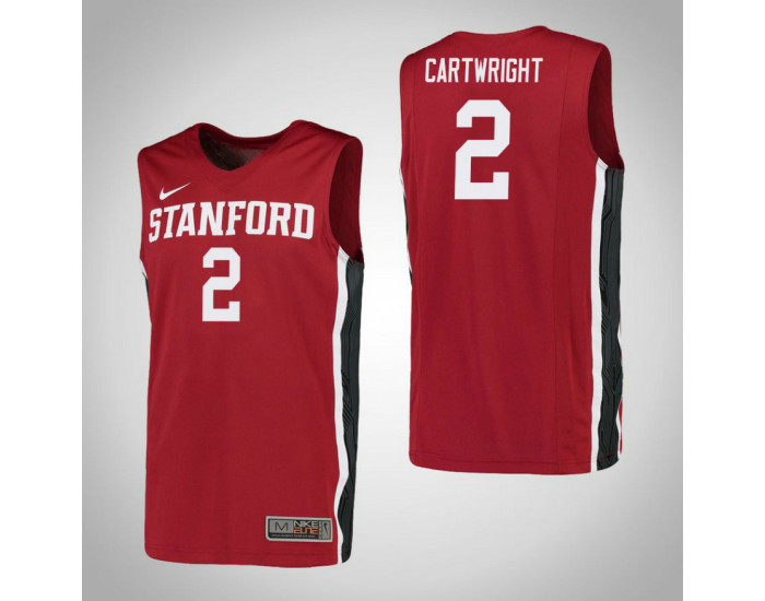 Stanford Cardinal #2 Robert Cartwright Authentic College Basketball Jersey Red