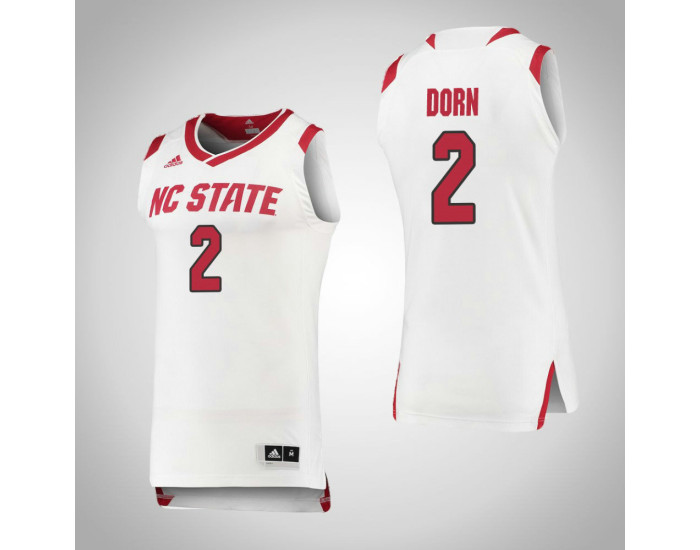 Youth NC State Wolfpack #2 Torin Dorn Authentic College Basketball Jersey White