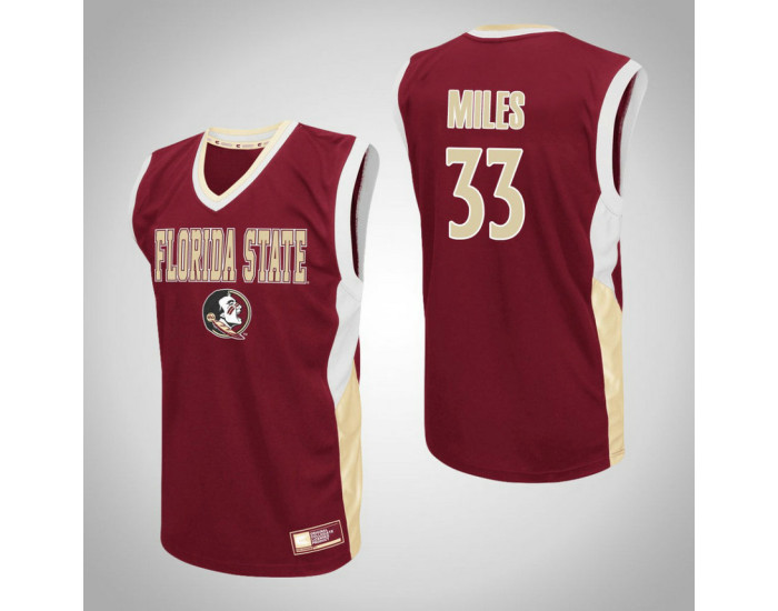 Youth Florida State Seminoles #33 Will Miles Fadeaway Authentic College Basketball Jersey Red
