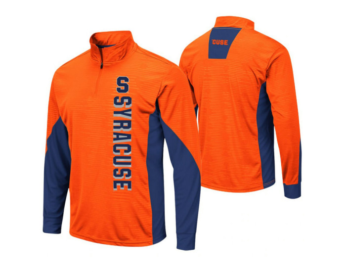 Syracuse Orange Orange Bart Windshirt Pullover Jacket
