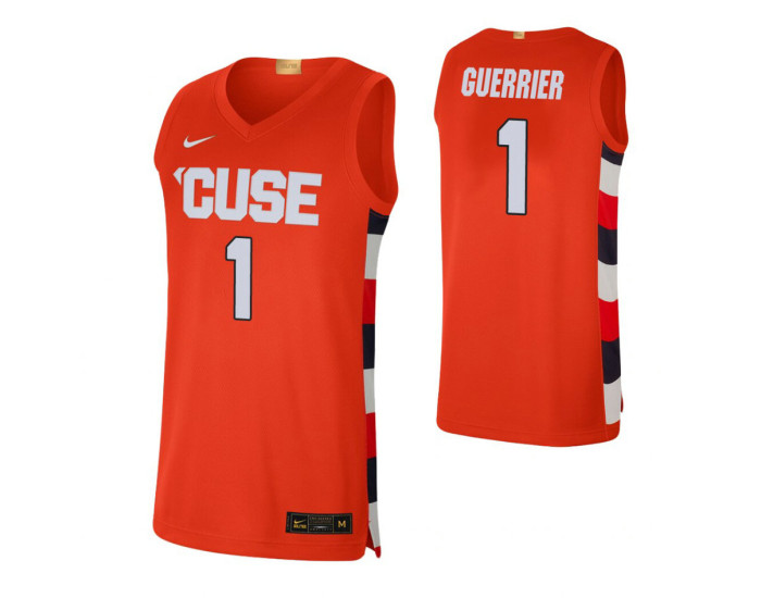 Syracuse Orange 1 Quincy Guerrier Alumni Limited Authentic College Basketball Jersey Orange