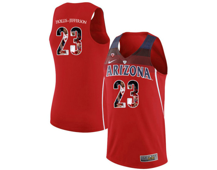 Youth Arizona Wildcats #23 Rondae Hollis-Jefferson Authentic College Basketball Jersey Red