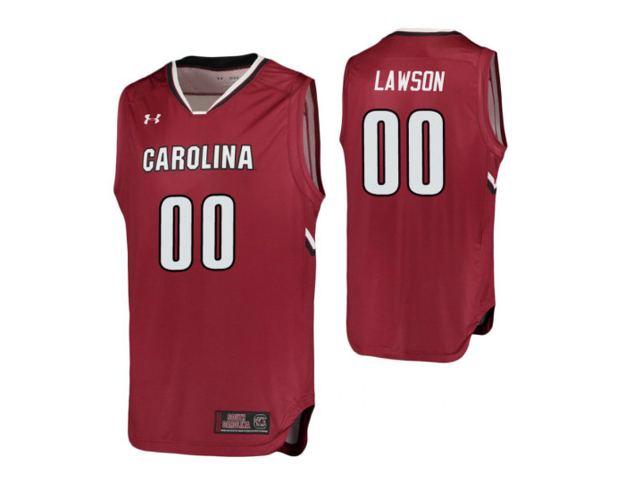 South Carolina Gamecocks AJ Lawson Authentic College Basketball Jersey Garnet