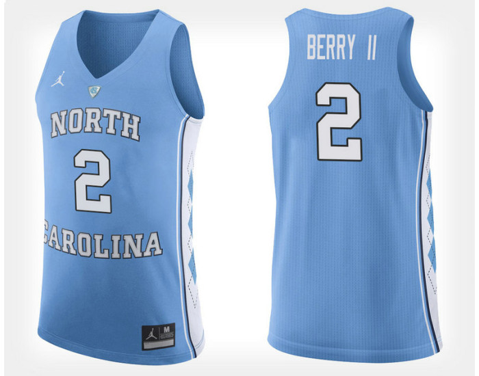 Youth North Carolina Tar Heels #2 Joel Berry II Light Blue Home Replica College Basketball Jersey